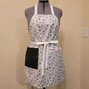 NWT Handmade Reversible Apron - Star Wars and polka dots - One Size - OOAK